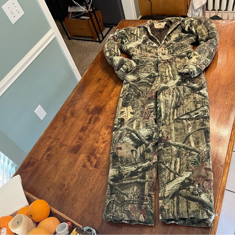 RedHead Realtree-Style Camo Insulated overalls